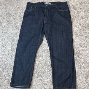 Levi’s 559 like new men’s dark wash relaxed straight leg jean